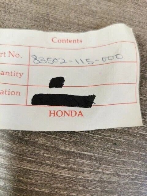 HONDA CAP TOOL BOX 83502-115-000 H95